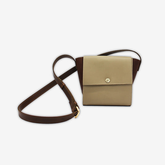 Piazza Shoulder 3-Tone Beige